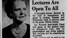Metaphysics Lectures Are Open to All clipping