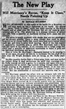 Amerique and Neville — CWB article clipping [9a9363363a]