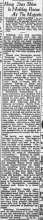 Amerique and Neville — CWB article clipping [cca350962a]