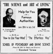 Lecture ad, 1949