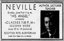 Lecture ad, 9 June 1957