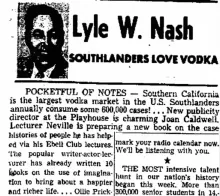 Article about, 1957