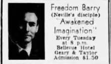 All Abdullah Research - Neville Goddard Photo Gallery and Newspaper Clippings — Cool Wisdom Books — 224