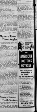 Book ad, Winston-Salem Journal, 1939