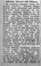 Amerique & Neville Goddard (Vaudeville) - Photo Gallery and Newspaper Clippings — Cool Wisdom Books — 41