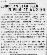 Amerique & Neville Goddard (Vaudeville) - Photo Gallery and Newspaper Clippings — Cool Wisdom Books — 43