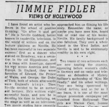Amerique & Neville Goddard (Vaudeville) - Photo Gallery and Newspaper Clippings — Cool Wisdom Books — 50