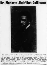 Historical Photographs of Dr. Modeste Abda’llah Guillaume (Abdullah): Neville Goddard’s Teacher — Cool Wisdom Books — 2