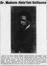 Historical Photographs of Dr. Modeste Abda’llah Guillaume (Abdullah): Neville Goddard’s Teacher — Cool Wisdom Books — 4