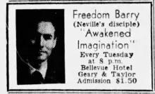 Neville Goddard Lecture Series: Photo Gallery and Newspaper Clippings — Cool Wisdom Books — 51