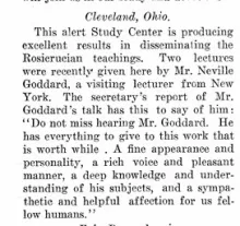 Neville Goddard Lecture Series: Photo Gallery and Newspaper Clippings — Cool Wisdom Books — 123
