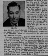 Neville Goddard Photo Gallery and Newspaper Clippings — Cool Wisdom Books — 1