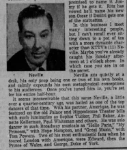 Neville Goddard Photo Gallery and Newspaper Clippings — Cool Wisdom Books — 42