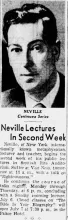Neville Goddard - Wikipedia and Photo Gallery — Cool Wisdom Books — 250