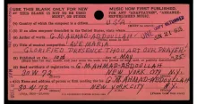 Neville Goddard's Teacher Abdullah: Original Copyright Cards for Abdullah's Books — Cool Wisdom Books — 16