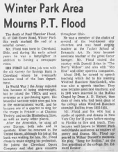 Obituary, Orlando Evening Star, 1969
